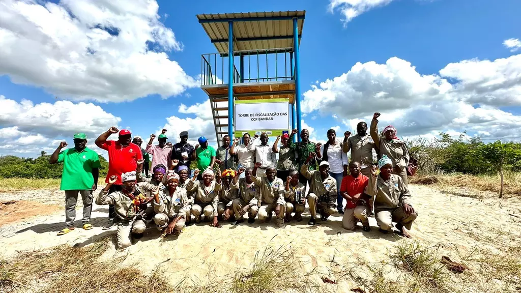 The Inauguration of Bandar Neighborhood’s Watch Tower for Marine Conservation in Mozambique